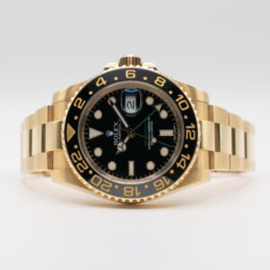 ROLEX GMT-MASTER II REF. 116718LN YELLOW GOLD FULL SET