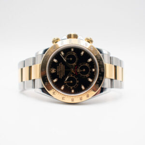 ROLEX DAYTONA REF. 116523 STEEL/GOLD FULL SET
