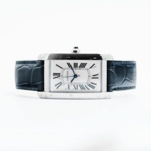 CARTIER TANK AMERICAINE REF. WSTA0045 STEEL FULL SET
