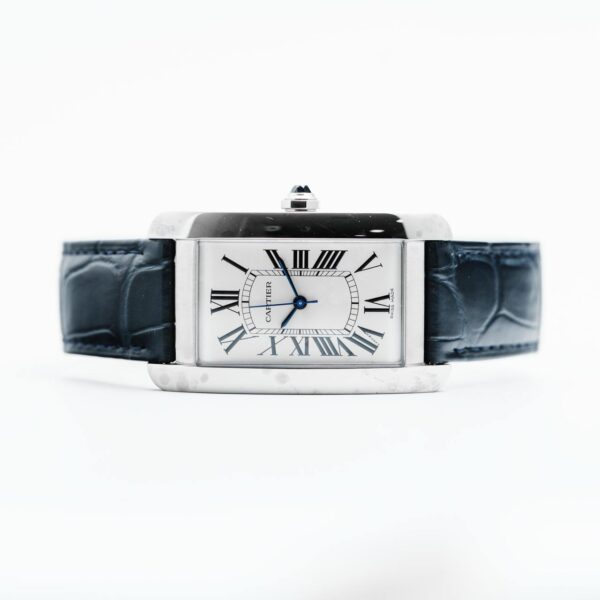 CARTIER TANK AMERICAINE REF. WSTA0045 STEEL FULL SET