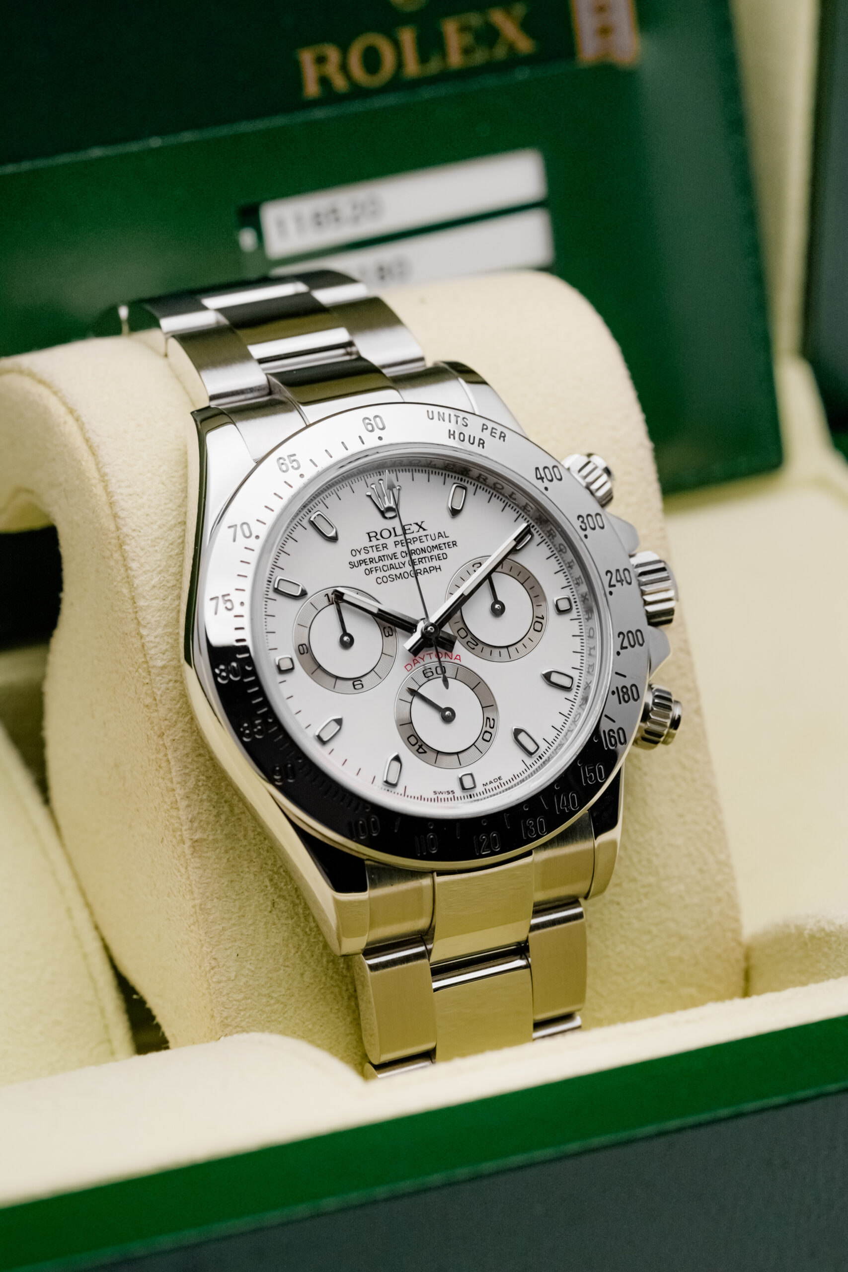 ROLEX DAYTONA REF. 116520 BLACK FULL SET