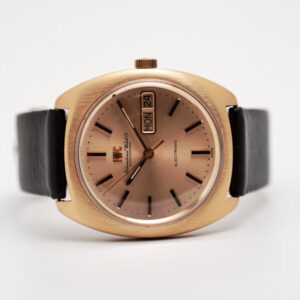 IWC ELECTRONIC DAY-DATE ORO GIALLO 18K QUARZO