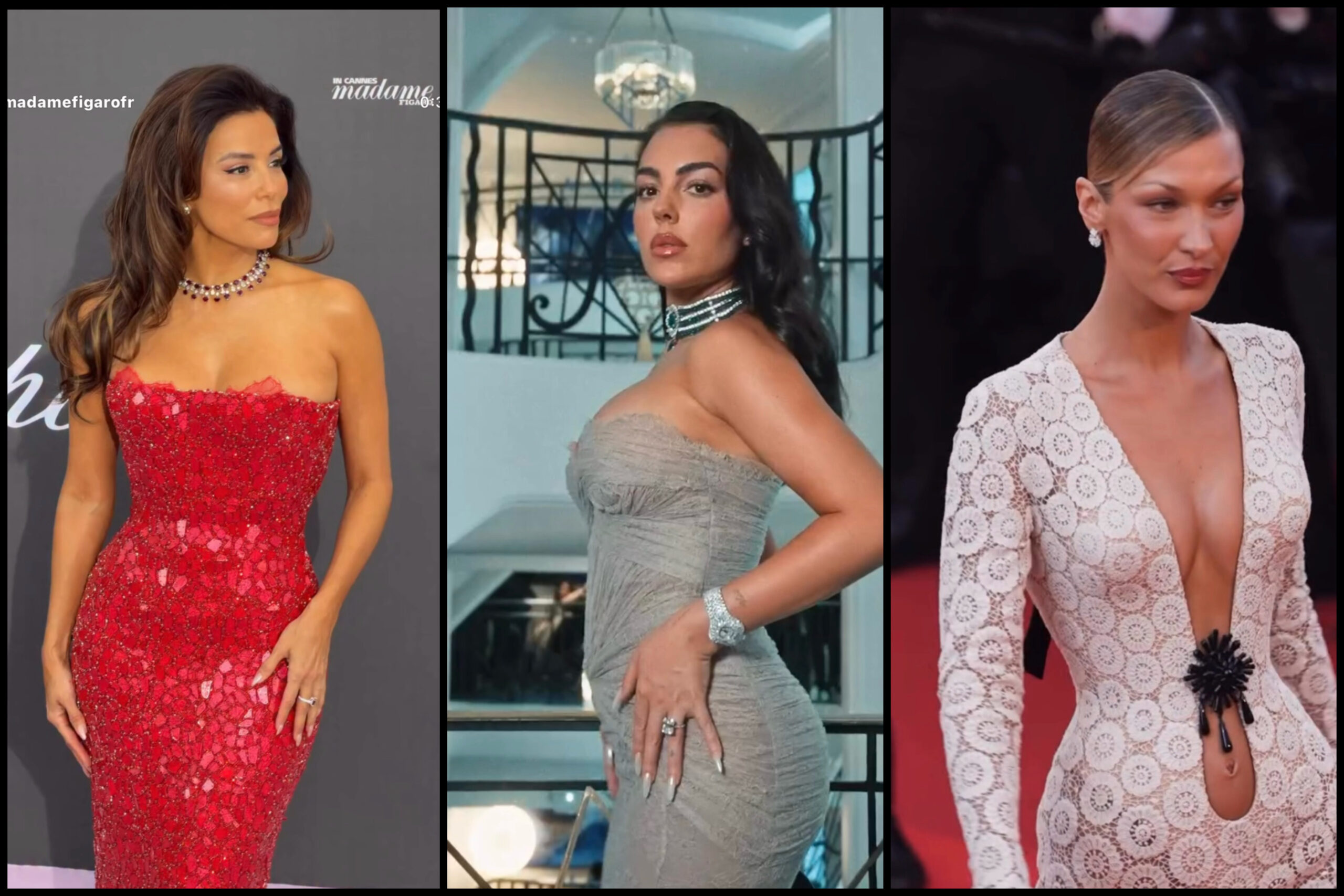 Eva Longoria, Georgina Rodríguez and Bella Hadid at Cannes Film Festival 2026