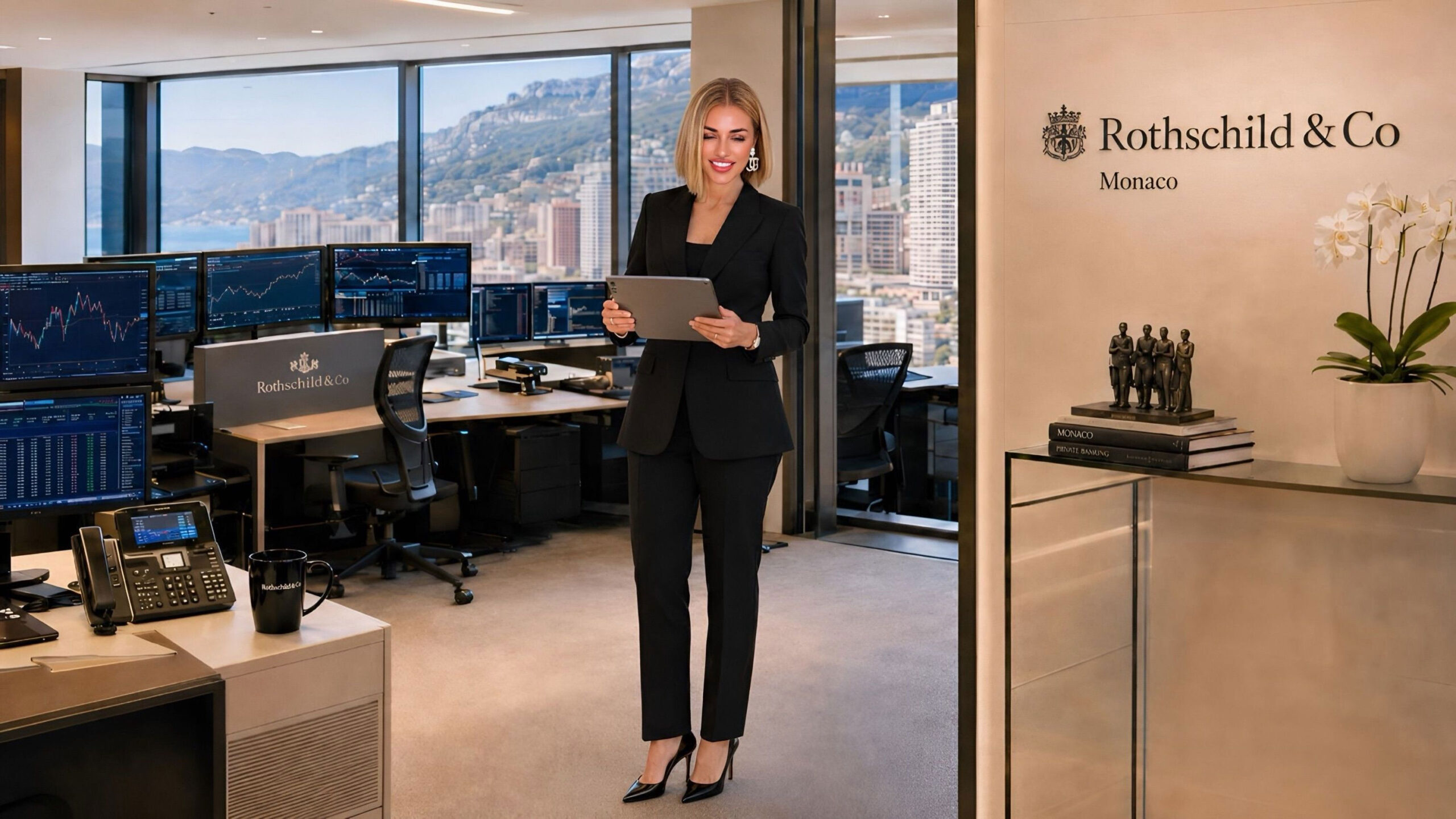 French Riviera Luxury Villas Sylwia Kaminska at Monaco Business School discussing the Monaco rental market
